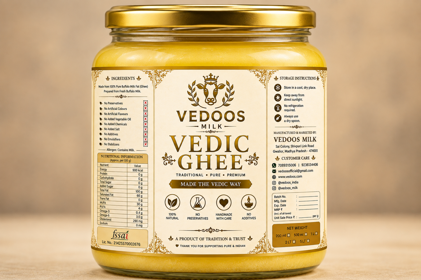 VEDIC GHEE